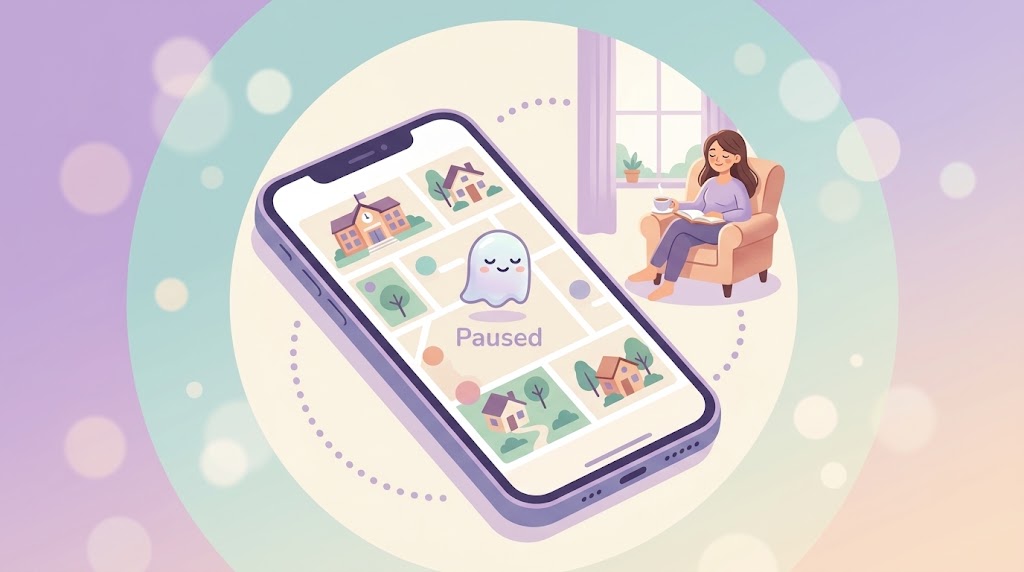 Ghost Mode: Pause Location Sharing Transparently